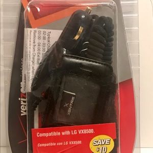 🐣 4/$20 Verizon brand Pouch & Vehicle (DC) Charger for LG VX85000 - new box🐣